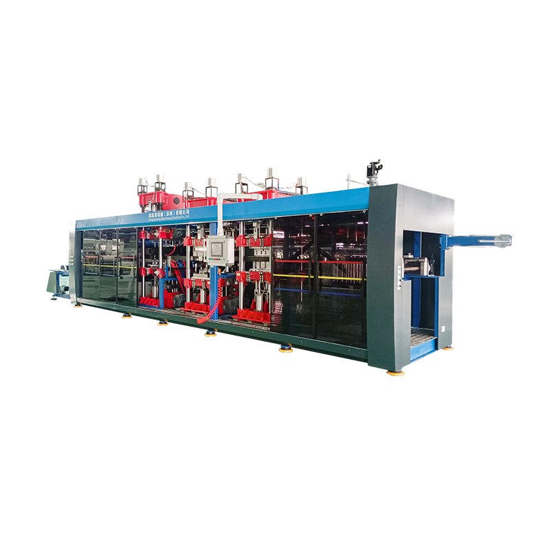 HYX 7185-4 Fullautomatiske 4 stasjoner termoformingsmaskin