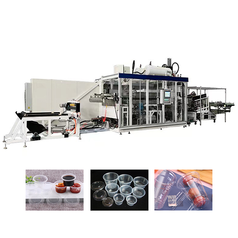 Full automatisk vipping av mold kopp lage maskin